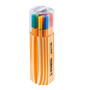 STABILOPOINT 8820-01 Piggy Bag Fein-Liner zu 20 Stk. sort.