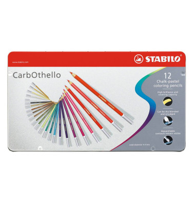 STAB.OTHELLO 1412-6 Pastellfarbstift Etui zu 12 STAB.OTHELLO 1412-6 Pastellfarbstift Etui zu 12