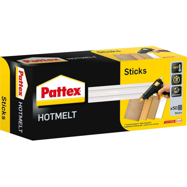 4015000075992 - PTK1   113913 Heißklebepatronen Hot Sticks Länge 200 mm Klebepatronen-Ø 1 - Pattex