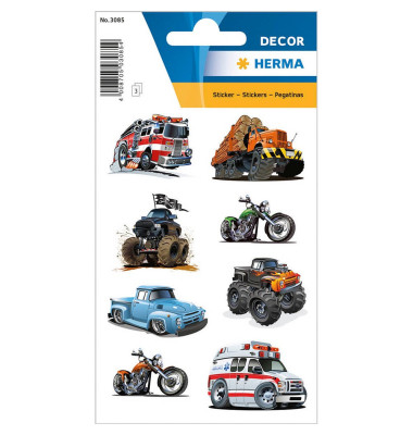 3085 Decorsticker Schmucketikett American Cars 3085 Decorsticker Schmucketikett American Cars