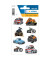 3085 Decorsticker Schmucketikett American Cars