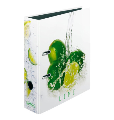 Motivordner maX.file Limette 11306008, A4 80mm breit