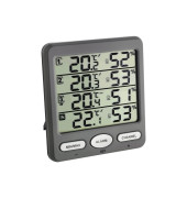 30.3054.10 Klima Monitor Hygrometer, grau