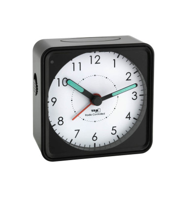 TFA 60.1510.01 Picco Funk Wecker schwarz TFA 60.1510.01 Picco Funk Wecker schwarz