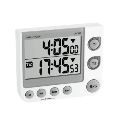 TFA 38.2025 Elektronischer 2-fach Timer Timer und Stoppuhr TFA 38.2025 Elektronischer 2-fach Timer Timer und Stoppuhr