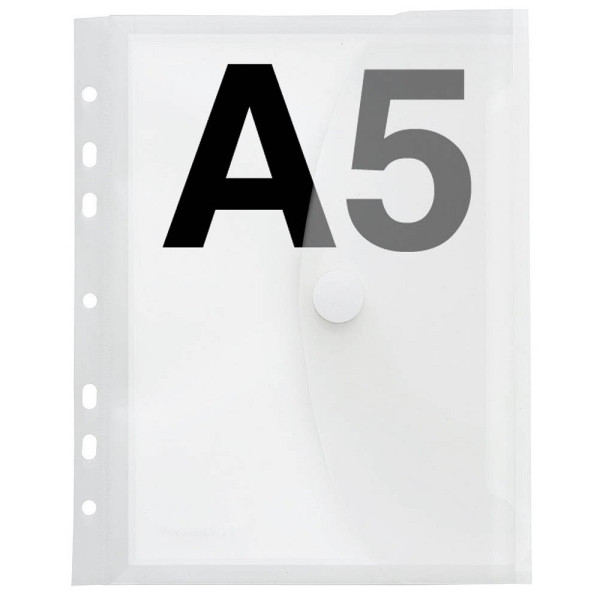 4250037426724 - Dokumententasche 40159-04 A5 transparent farblos Polypropylen (PP) Klettverschluss 4250037426724 10 Stück