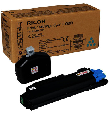 P C600 cyan Toner