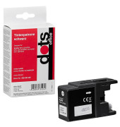 Druckerpatrone 1524,4001-DOTS kompatibel zu brother LC-1280XLBK schwarz