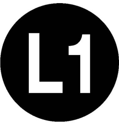 Hinweisaufkleber - L1 (Außenleiter 1) Hinweisaufkleber - L1 (Außenleiter 1)