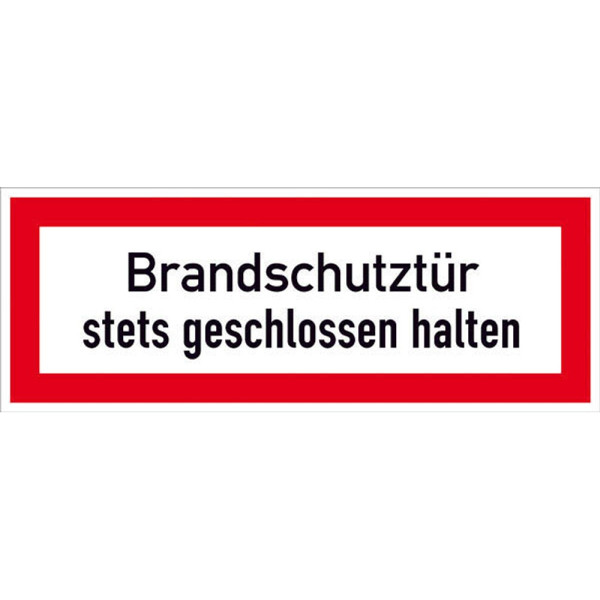 4044589029027 - Brandschutzaufkleber Schild Brandschtür stgehal 297 cm x 105 cm Brandschutztür stets geschlossen ha 4044589029027 - Brandschutzaufkleber Schild Brandschtür stgehal 297 cm x 105 cm Brandschutztür stets geschlossen ha