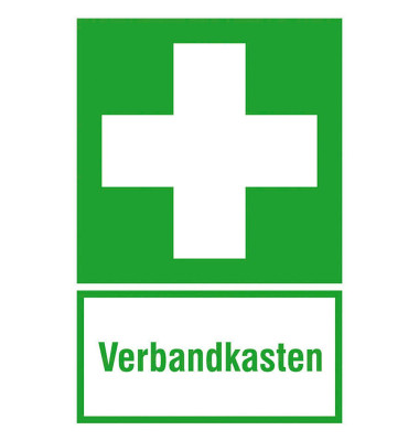 Rettungszeichen-Aufkleber - Erste Hilfe - Verbandkasten
