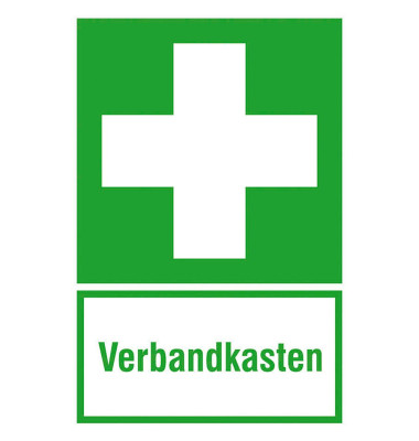 SafetyMarking Rettungszeichen-Aufkleber - Erste Hilfe - Verbandkasten -  Bürobedarf Thüringen
