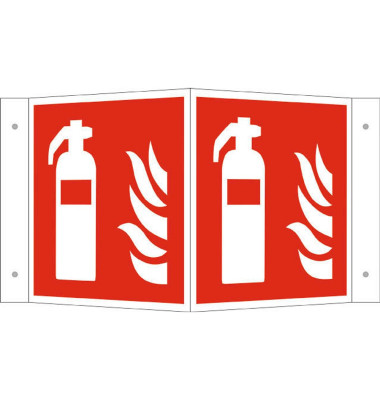 Brandschutzschild - Feuerlöscher