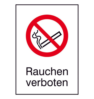 Verbotsaufkleber - Rauchen verboten Verbotsaufkleber - Rauchen verboten