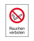Verbotsaufkleber - Rauchen verboten