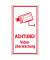 Hinweisschild - Achtung! Videoüberwachung