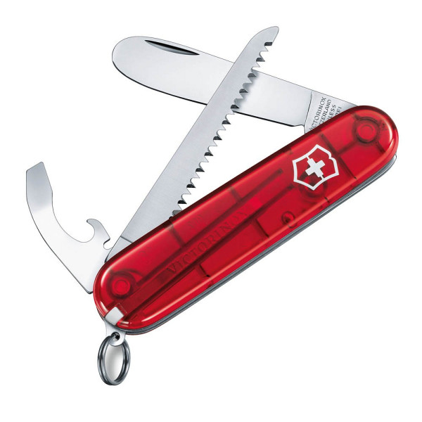 7611160015358 - rot transparent V-023 73T Kinder Taschenmesser My First Victorinox rot transparent V-023 73T 7611160015358
