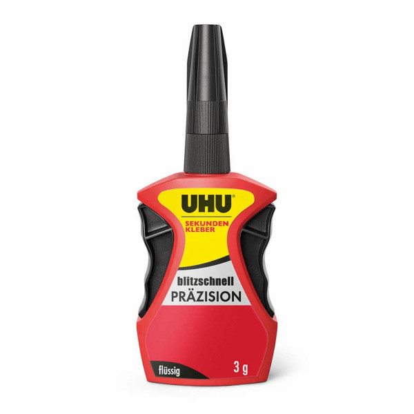 4026700343403 - Sekundenkleber Permanent Präzision Flüssig Transparent 3 g 34340