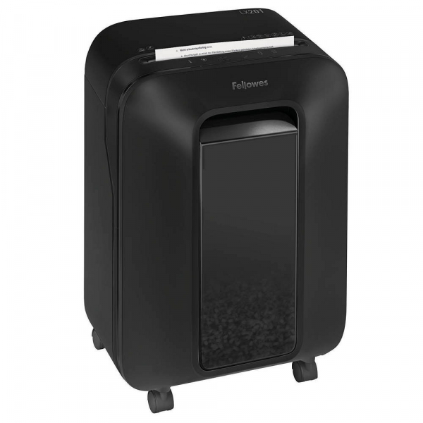 0043859751518 - AKTION Powershred LX 201 Aktenvernichter mit Partikelschnitt P-5 2 x 12 mm bis 11 Blatt schwarz mit 35 Euro CashBack