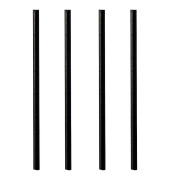Strohhalme pure schwarz