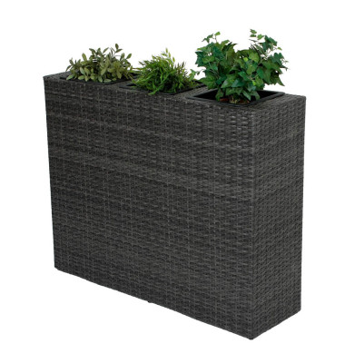 Pflanzkübel Kunststoff 100,0 x 30,0 x 80,0 grau Pflanzkübel Kunststoff 100,0 x 30,0 x 80,0 grau
