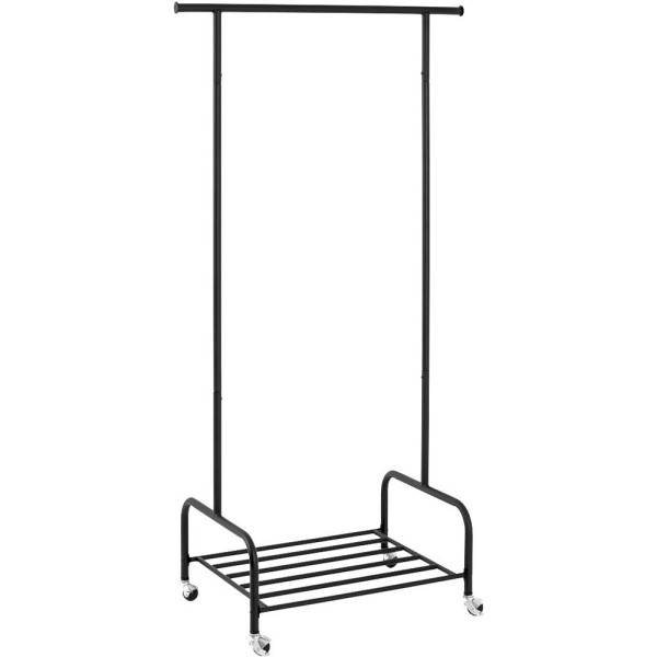4001070205032 - HAKU Möbel Kleiderständer (BHT 93x175x54 cm) BHT 93x175x54 cm schwarz Garderobenständer 4001070205032 - HAKU Möbel Kleiderständer (BHT 93x175x54 cm) BHT 93x175x54 cm schwarz Garderobenständer