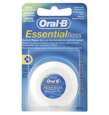 Essentialfloss gewachst Zahnseide