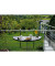 Beistelltisch Butler 36501550, 8cm (H), 100x50cm (BxT), halbrund, anthrazit / anthrazit
