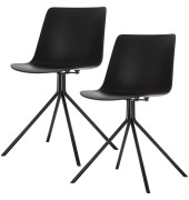 DN Schalenstühle schwarz