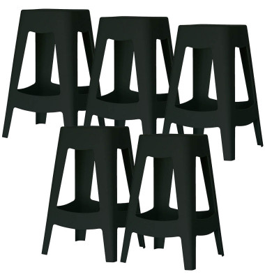Hocker THBELX5.01, schwarz, bis 120kg
