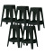 Hocker THBELX5.01, schwarz, bis 120kg