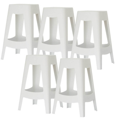 Hocker THBELX5.13, weiß, bis 120kg