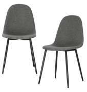 MUST Schalenstühle grau