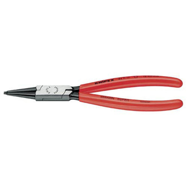 4003773022879 - KNIPEX Sicherungsringzange 44 11 J2 Kunststoffabdeckung Schwarz Rot Chrom Vanadium Stahl 4003773022879 - KNIPEX Sicherungsringzange 44 11 J2 Kunststoffabdeckung Schwarz Rot Chrom Vanadium Stahl