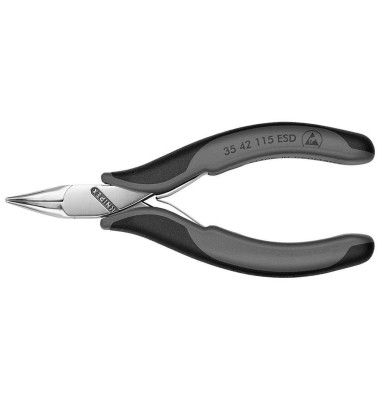 ESD Flachrundzange 11,5 cm ESD Flachrundzange 11,5 cm