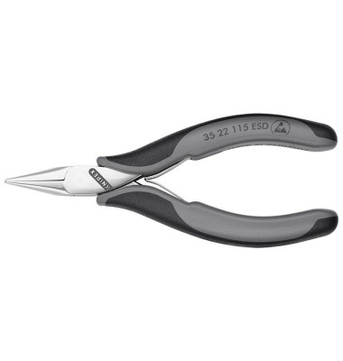 ESD Flachrundzange 11,5 cm ESD Flachrundzange 11,5 cm