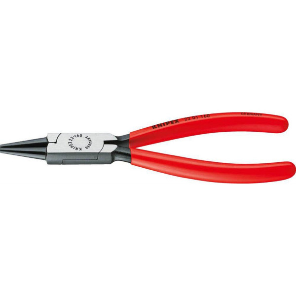 4003773033905 - 22 01 160 Rundzange schwarz atramentiert 160 mm - Knipex 4003773033905 - 22 01 160 Rundzange schwarz atramentiert 160 mm - Knipex