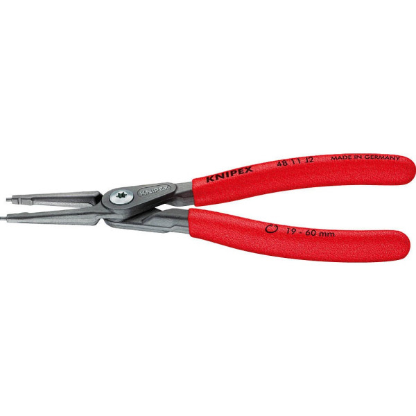 4003773048527 - KNIPEX Sicherungsringzange J 1 Innen 48 11 J1 atramentiert gerade Spitzen 140 cm