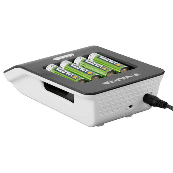 4008496988273 - 57685101441 Ladegeräte -Universal- LCD Ultra Fast Charger+ inkl 4 Akkus 2100 mAh AA + 12V 57685101441 4008496988273