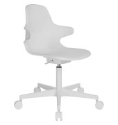 B&uuml;rostuhl SITNESS Life 20, wei&szlig; / wei&szlig;, mit festen Armlehnen, bis 110kg, ohne Kopfst&uuml;tze