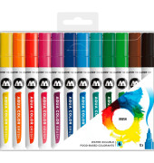 Aqua Color Basic Set 1 Brush-Pens farbsortiert