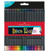 Buntstifte-Set Blackwood 116424, farbig sortiert, dreikant, ergonomisch, Packung