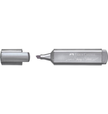 Textmarker TL 46, 154661, metallic silber, 1-5mm Keilspitze