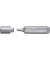 Textmarker TL 46, 154661, metallic silber, 1-5mm Keilspitze