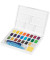 Aquarellfarben farbsortiert