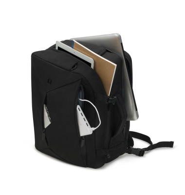 Laptop-Rucksack Backpack Dual Plus EDGE Kunstfaser schwarz