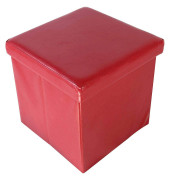 Hocker EW-SW-0415 Store Cube, rot, bis 300kg