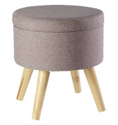 Hocker EW-SH-0485 Max, grau, bis 300kg