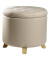 Hocker EW-SH-0422 Mary, creme, bis 200kg