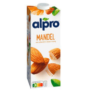 Mandeldrink Original 117493, 1,1% Fett, laktosefrei, vegan, 1 Liter, im Tetrapack